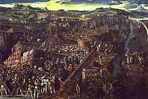 Battle of Pavia, oil on panel.jpg