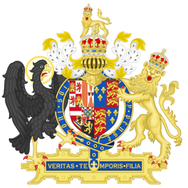 Coat of Arms of England (1554-1558).svg