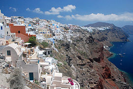 View across collapsed caldera