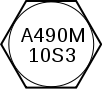 File:Hex cap screw-ASTM A490M 10S3.svg