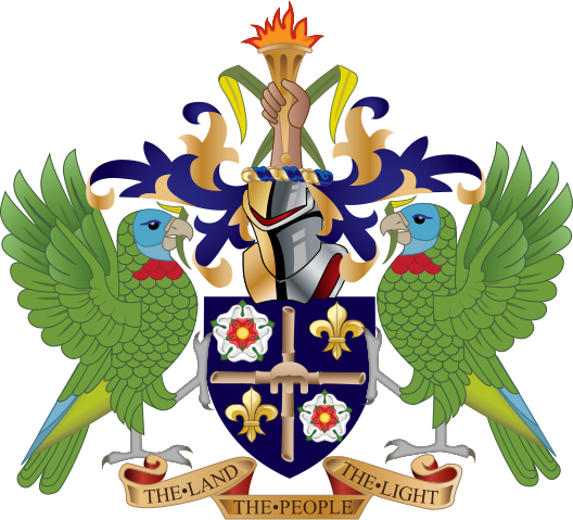 File:Coat of Arms of Saint Lucia.svg