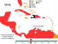 Political Evolution of Central America and the Caribbean 1816.png