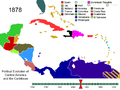 Political Evolution of Central America and the Caribbean 1878.png