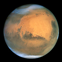 The planet Mars