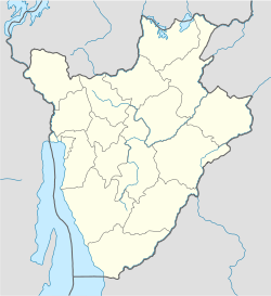 Gitega is located in Burundi