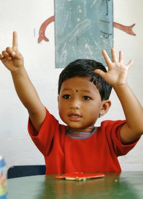 Child from Bhopal in India