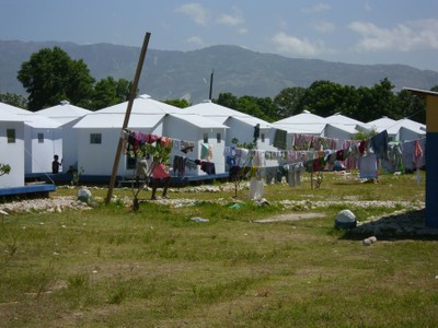 SOS CV Santo shelters Haiti 