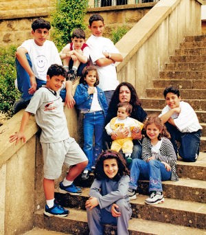 Children from Bhersaf, Lebanon