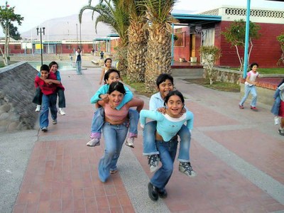 Children at Arica, Chile