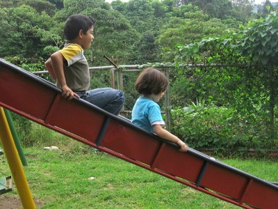 Children from Tres Rios, Costa Rica