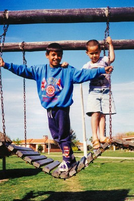 Children at the SOS Children's Village Florida, Uruguay