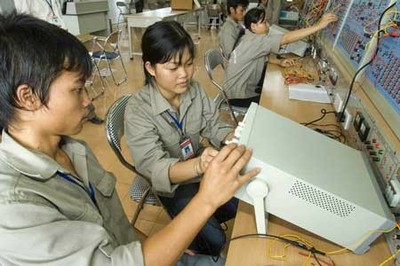 Youths at the SOS Vocational Training Centre in Viet Tri, Vietnam