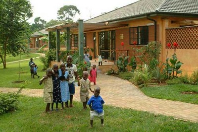 Children from SOS Children's Village Entebbe, Uganda