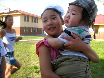 Family from Darkhan, Mongolia