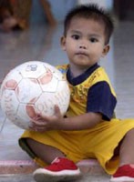 Child born after the tsunami