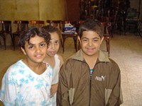 Children given support through community support programme in Egypt