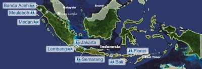 Indonesia map