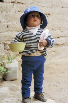 Child from Oruro, Bolivia