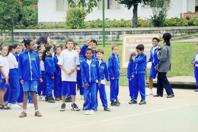 Children at Juiz de Fora, Brazil