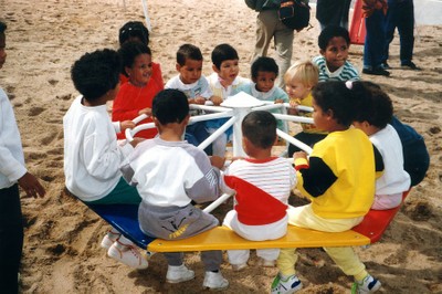 Children from Santa Maria, Brazil