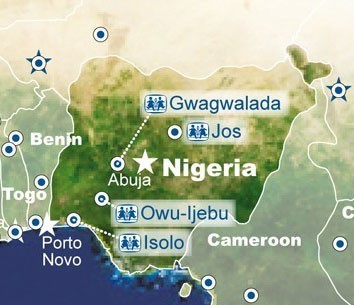 Nigeria map