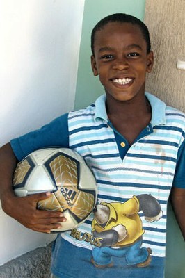 Child from Dar Bouazza, Morocco