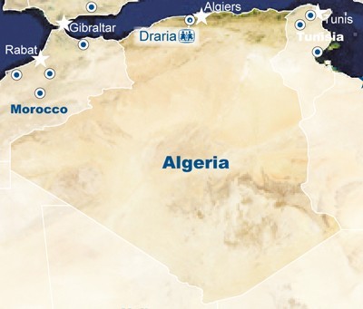 Algeria map