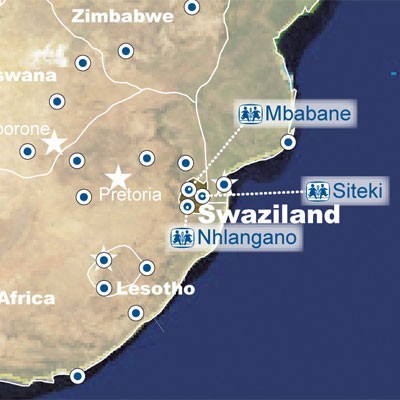 Swaziland Map