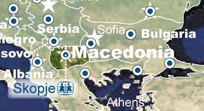 Macedonia map