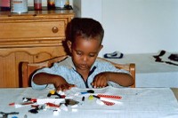 Child at Mogadishu, Somalia